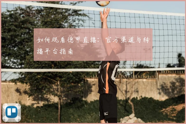 如何观看德甲直播：官方渠道与转播平台指南